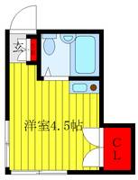 細村アパートの間取り