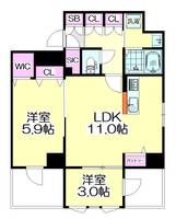 物件の間取り画像