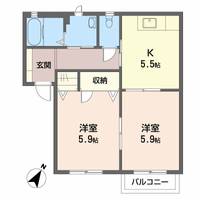 物件の間取り画像