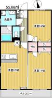 東京都三鷹市上連雀4(マンション)の賃貸物件の間取り