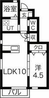 物件の間取り画像
