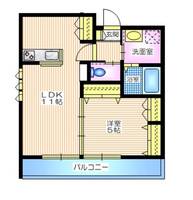 物件の間取り画像