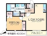 物件の間取り画像