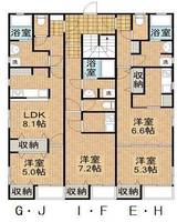 宮崎県都城市上川東2(アパート)の賃貸物件の間取り