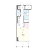 愛知県名古屋市中区新栄1(マンション)の賃貸物件の間取り