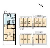 レオパレスNaNaの間取り