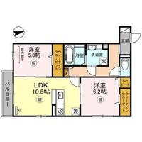兵庫県明石市樽屋町(アパート)の賃貸物件の間取り