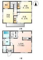 徳島県徳島市南田宮3(一戸建)の賃貸物件の間取り