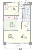 ウィステリアの間取り