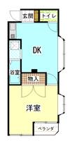 リディアメゾン若葉の間取り