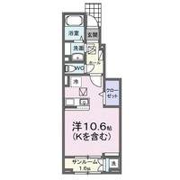 ホーリープレイス唐津 IIの間取り