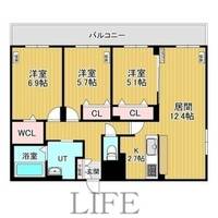 物件の間取り画像