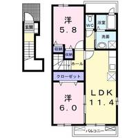 物件の間取り画像