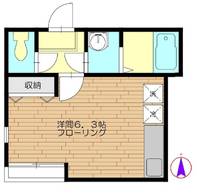 東京都練馬区小竹町1(アパート)の賃貸物件の間取り