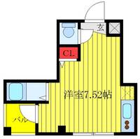 東京都板橋区氷川町(マンション)の賃貸物件の間取り