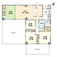 東急ドエル・横浜ヒルサイドガーデン参番館の間取り