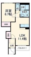 物件の間取り画像
