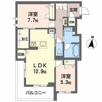 物件の間取り画像