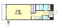 岡山県倉敷市笹沖(アパート)の賃貸物件の間取り