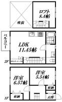 物件の間取り画像