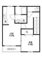 SAJA安江A棟の間取り