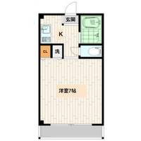 大阪府箕面市新稲1(マンション)の賃貸物件の間取り