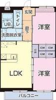 物件の間取り画像