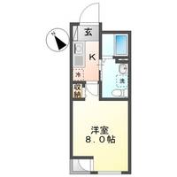 東京都府中市緑町3(マンション)の賃貸物件の間取り