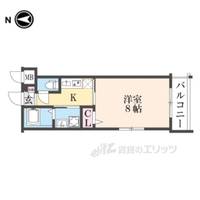 CRESTTAPP京都丹波口2の間取り