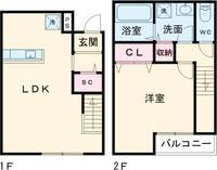 物件の間取り画像