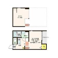 大阪府守口市新橋寺町(アパート)の賃貸物件の間取り