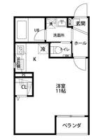 うらら学校町の間取り