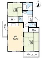 UR藤山台の間取り