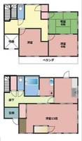 千葉県千葉市中央区大巌寺町(一戸建)の賃貸物件の間取り