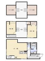 静岡県浜松市中央区十軒町(一戸建)の賃貸物件の間取り