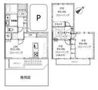 神奈川県横浜市磯子区洋光台1(一戸建)の賃貸物件の間取り