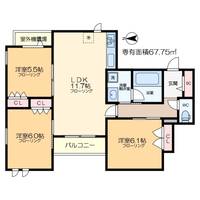 物件の間取り画像