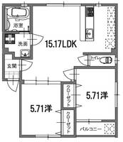 物件の間取り画像