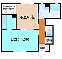 物件の間取り画像