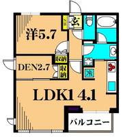 物件の間取り画像