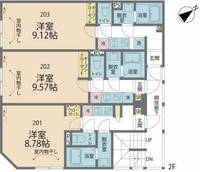 カインドネス相模原氷川町IIの間取り