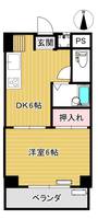 多摩川コーポの間取り