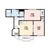 デラベリーテAの間取り