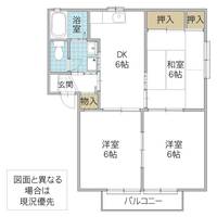 コンフォートハイツ Bの間取り