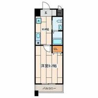 東京都町田市中町1(マンション)の賃貸物件の間取り