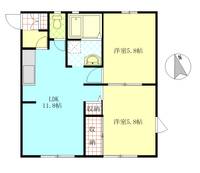 ディアス今野の間取り