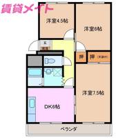 物件の間取り画像