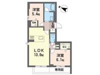 物件の間取り画像