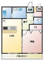 物件の間取り画像