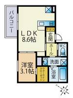 スペリオーレ別府南の間取り